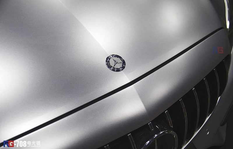 奔馳C級(jí)汽車(chē)車(chē)身改色貼膜,奔馳汽車(chē)車(chē)身改色貼膜,英國(guó)RG瑞集汽車(chē)車(chē)身改色貼膜