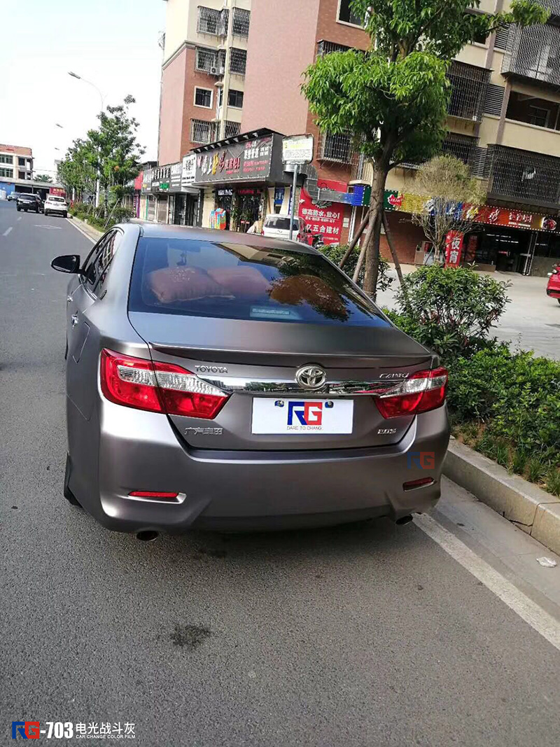 豐田凱美瑞汽車車身改色貼膜,豐田汽車車身改色貼膜,英國(guó)RG瑞集汽車車身貼膜 豐田凱美瑞汽車車身改色貼膜,豐田汽車車身改色貼膜,英國(guó)RG瑞集汽車車身貼膜