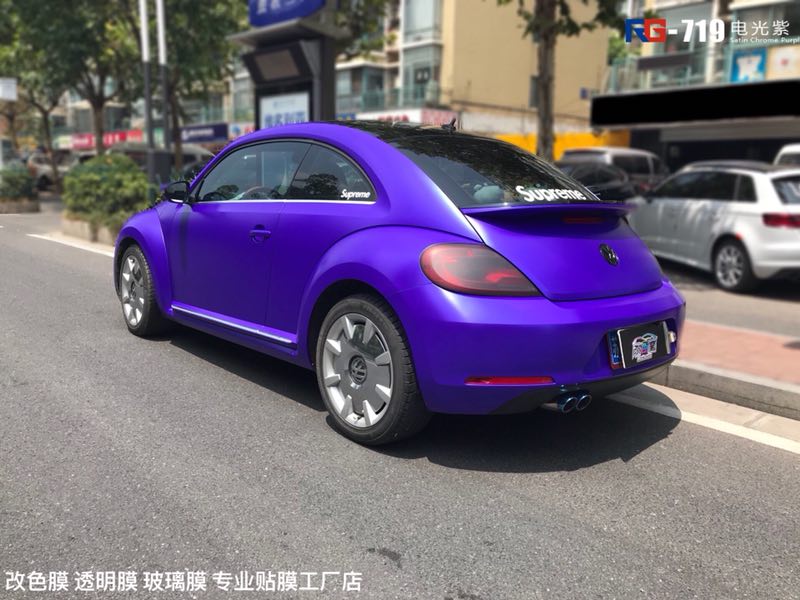 大眾甲殼蟲汽車改色,大眾車身改色,汽車改色加盟,RG瑞集汽車改色貼膜,汽車改色培訓(xùn)