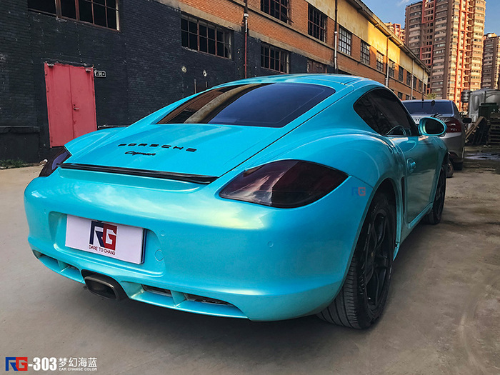 保時(shí)捷卡曼汽車改色,保時(shí)捷車身改色,汽車改色加盟,RG瑞集汽車改色膜,汽車改色培訓(xùn)