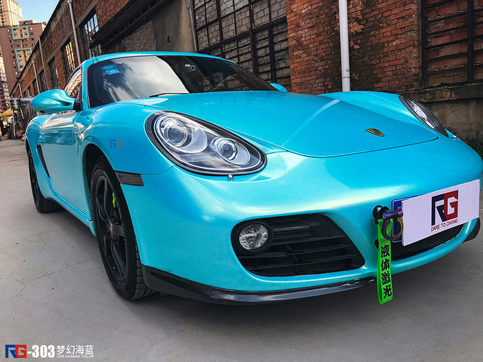 保時(shí)捷卡曼汽車改色,保時(shí)捷車身改色,汽車改色加盟,RG瑞集汽車改色膜,汽車改色培訓(xùn)