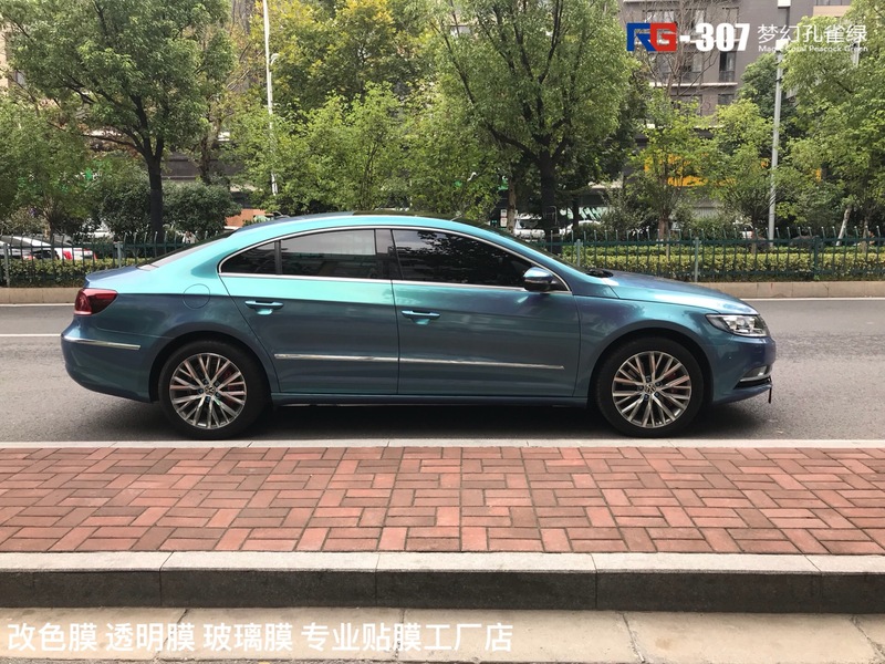 RG改色膜,大眾汽車改色膜,汽車車身改色膜,汽車改色,車身改色貼膜