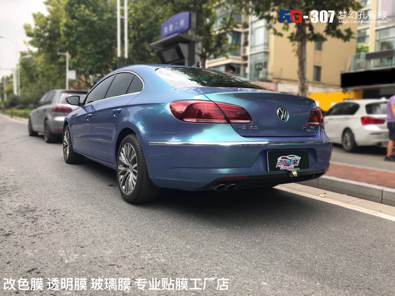 RG改色膜,大眾汽車改色膜,汽車車身改色膜,汽車改色,車身改色貼膜