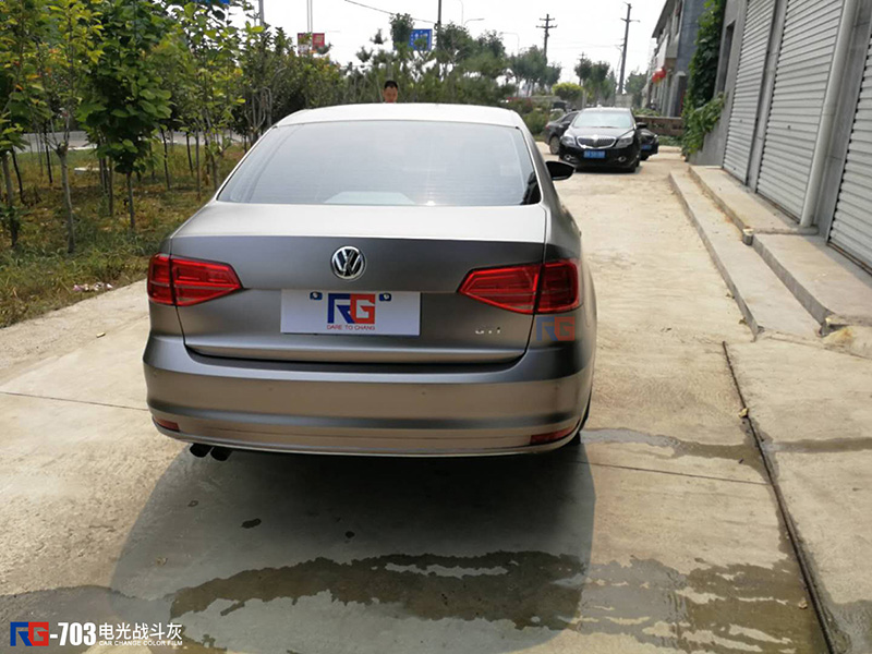 大眾速騰汽車車身改色貼膜,汽車車身改色貼膜,英國RG瑞集汽車車身改色貼膜