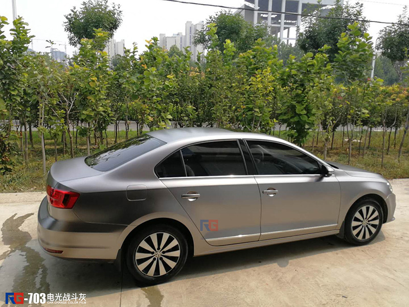 大眾速騰汽車車身改色貼膜,汽車車身改色貼膜,英國RG瑞集汽車車身改色貼膜