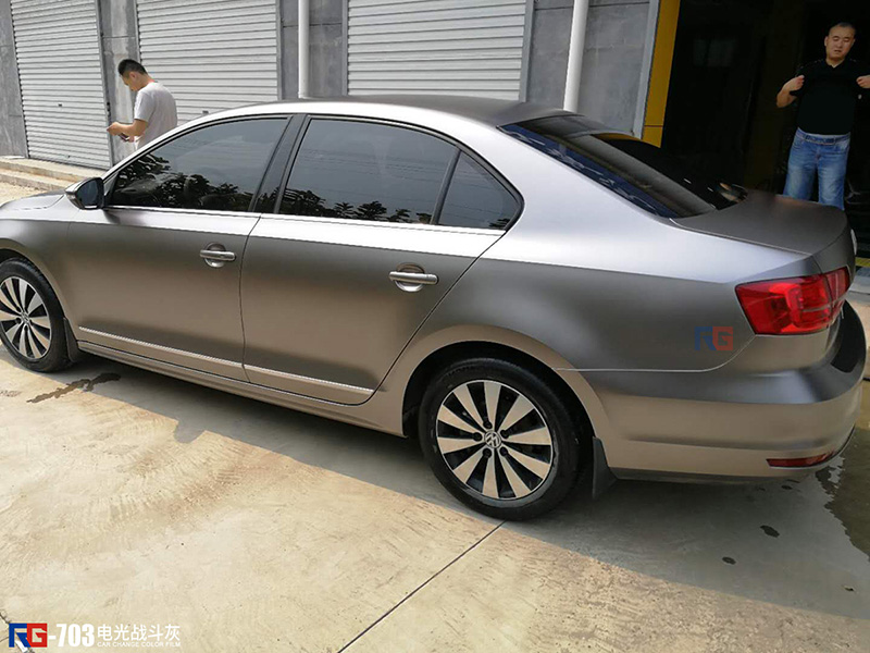 大眾速騰汽車車身改色貼膜,汽車車身改色貼膜,英國RG瑞集汽車車身改色貼膜