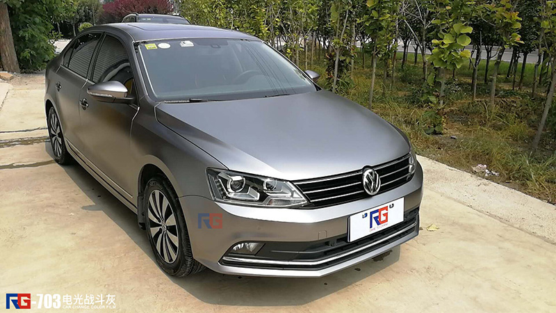 大眾速騰汽車車身改色貼膜,汽車車身改色貼膜,英國RG瑞集汽車車身改色貼膜
