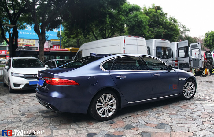 捷豹XFL汽車改色,捷豹車身改色,汽車改色加盟,RG瑞集汽車改色膜,汽車改色培訓(xùn)