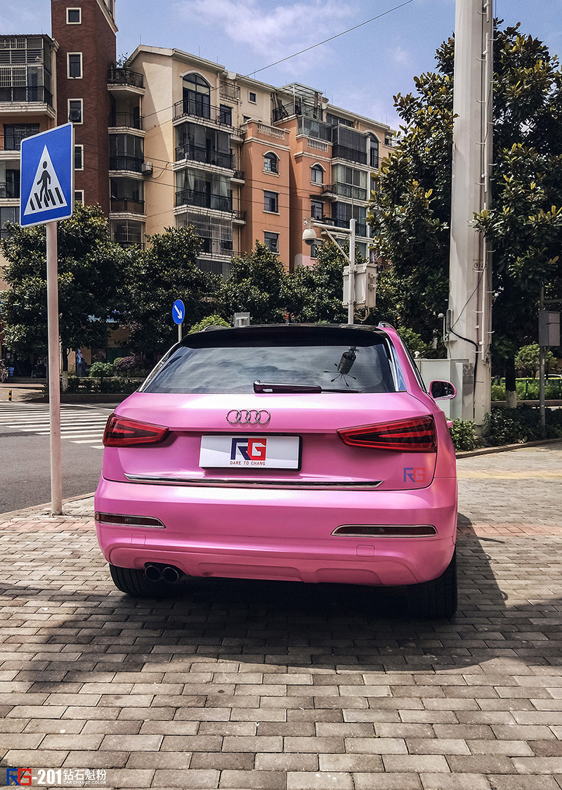 奧迪汽車車身改色貼膜,汽車車身改色貼膜,RG瑞集車身改色貼膜,汽車改色,車身改色貼膜