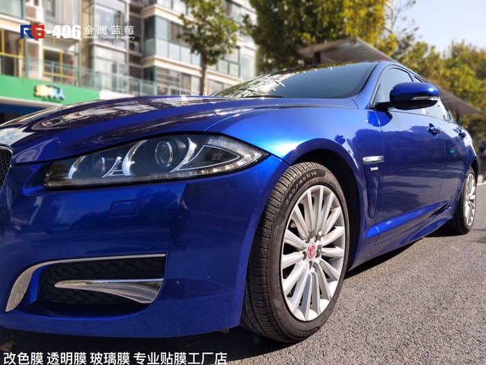 捷豹XF汽車改色,捷豹車身改色,汽車改色加盟,RG瑞集汽車改色貼膜,汽車改色培訓(xùn)