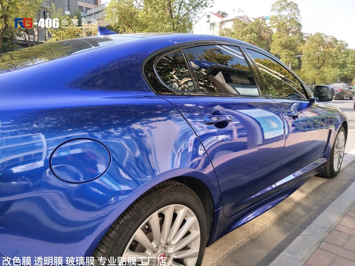 捷豹XF汽車改色,捷豹車身改色,汽車改色加盟,RG瑞集汽車改色貼膜,汽車改色培訓(xùn)