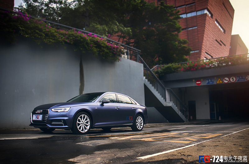 奧迪A4L汽車(chē)改色,奧迪車(chē)身改色,汽車(chē)改色加盟,RG瑞集汽車(chē)改色貼膜,汽車(chē)改色培訓(xùn)