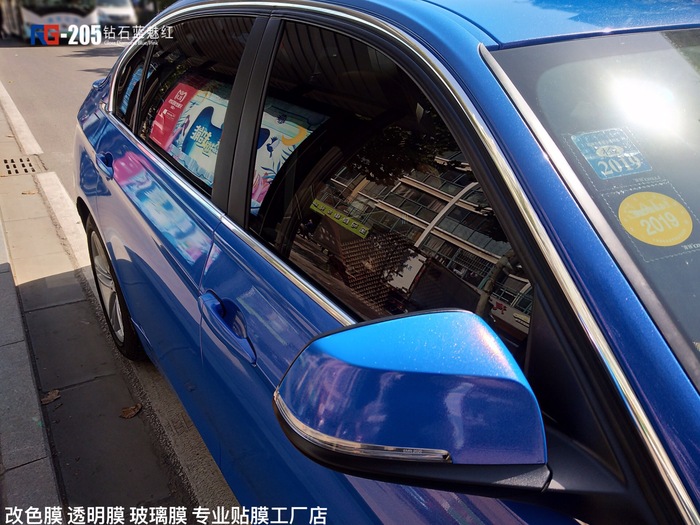 寶馬3系汽車改色,寶馬車身改色,汽車改色加盟,RG瑞集汽車改色貼膜,汽車改色培訓(xùn)