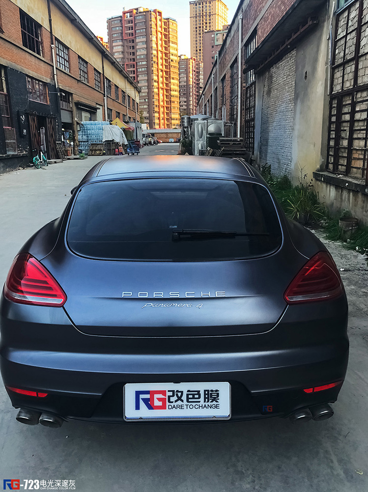 保時(shí)捷帕拉梅拉汽車改色,保時(shí)捷改色貼膜,汽車改色加盟,RG瑞集汽車改色貼膜,汽車改色培訓(xùn)