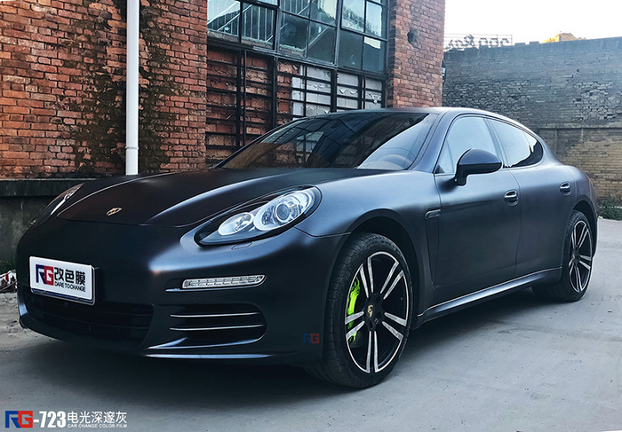 保時(shí)捷帕拉梅拉汽車改色,保時(shí)捷改色貼膜,汽車改色加盟,RG瑞集汽車改色貼膜,汽車改色培訓(xùn)