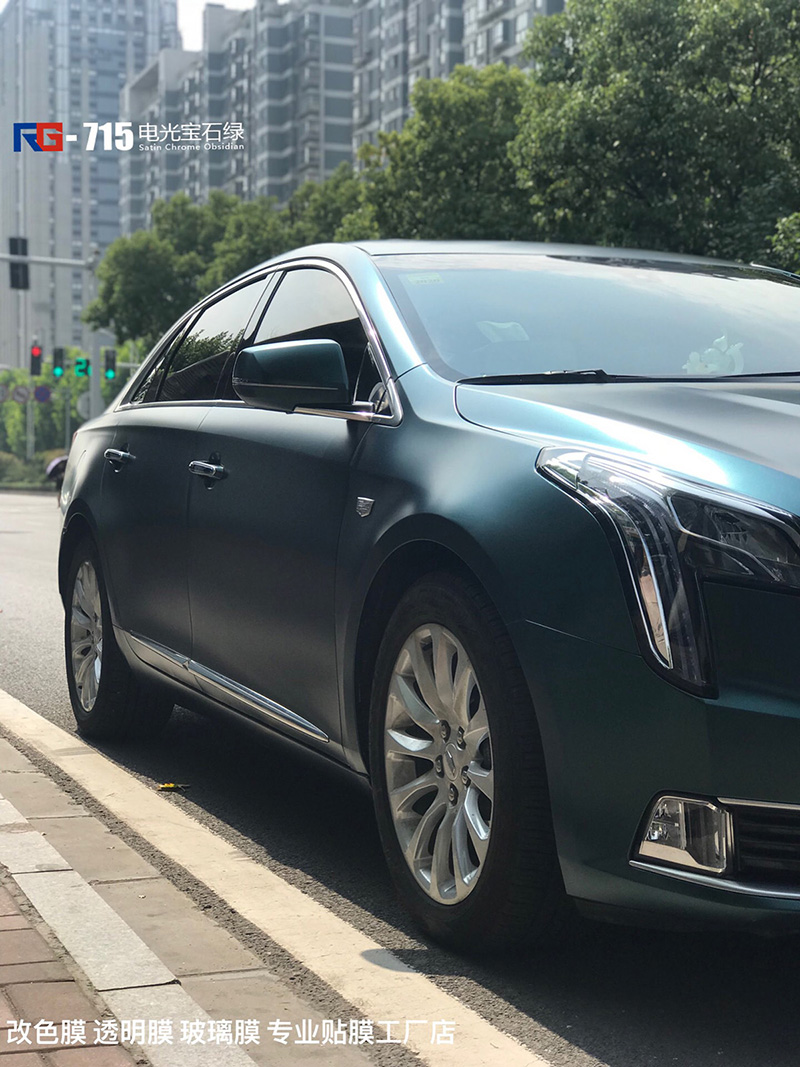 凱迪拉克汽車改色,車身改色,汽車改色加盟,RG瑞集汽車改色貼膜,汽車改色培訓