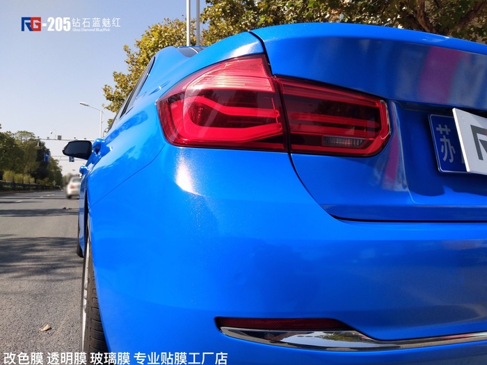 寶馬3系汽車改色,寶馬車身改色,汽車改色加盟,RG瑞集汽車改色貼膜,汽車改色培訓(xùn)