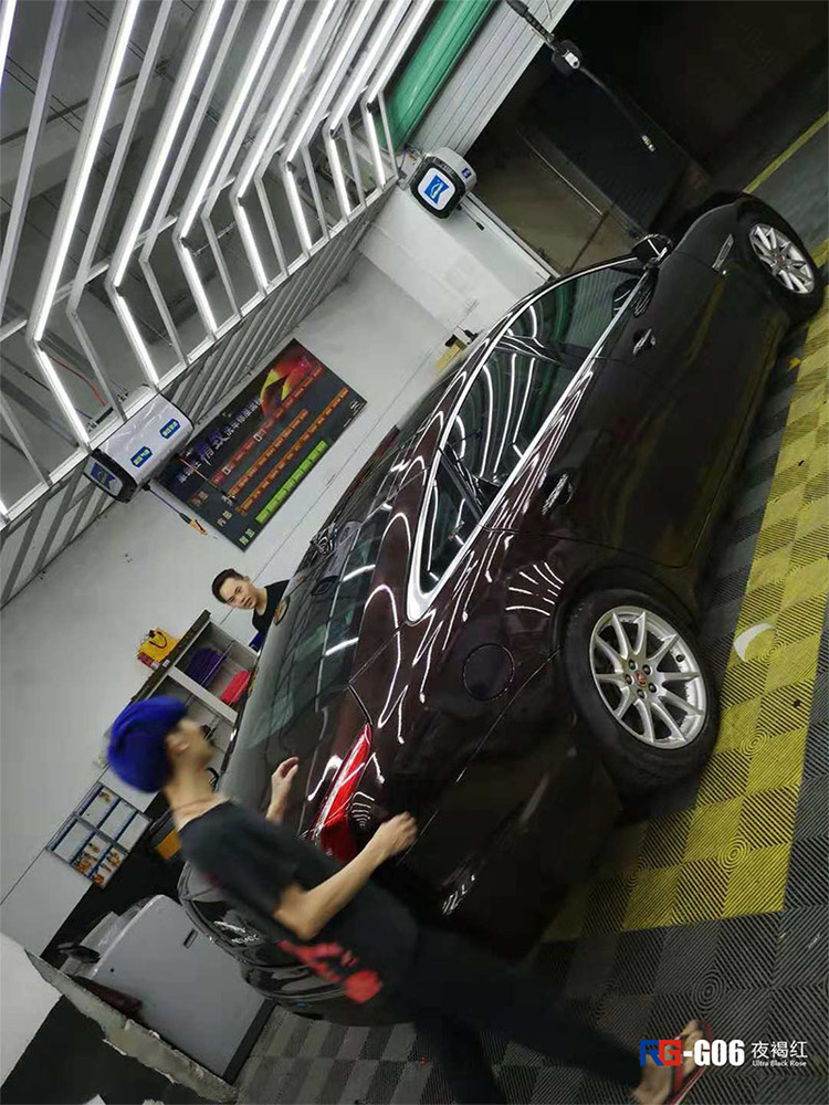 捷豹XJ汽車改色,捷豹改色貼膜,汽車改色加盟,RG瑞集汽車改色貼膜,汽車改色培訓(xùn)