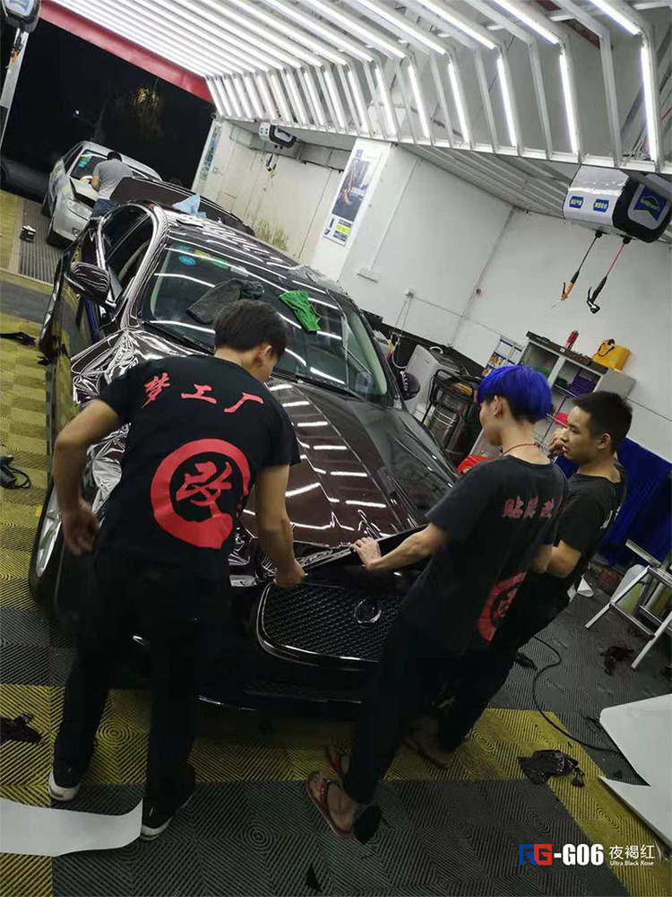 捷豹XJ汽車改色,捷豹改色貼膜,汽車改色加盟,RG瑞集汽車改色貼膜,汽車改色培訓(xùn)