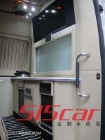 16座改6座米色 奔馳斯賓特房車 改裝商務(wù)房車案例 房車改裝