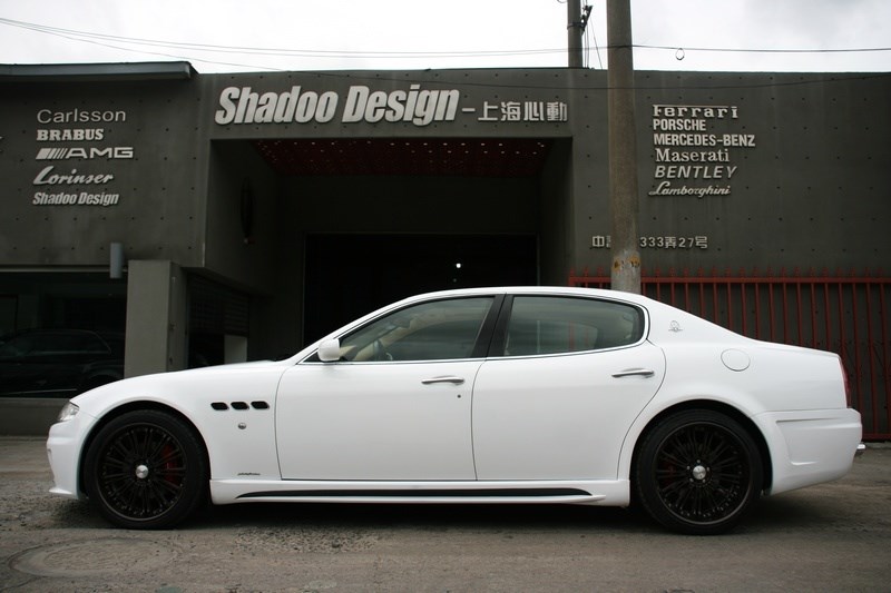 淑人君子 鋒采奕奕--瑪莎拉蒂Q(mào)uattroporte 改裝WALD套件