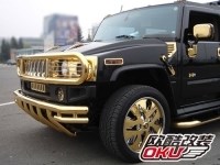 歐酷車(chē)奢華鍍金