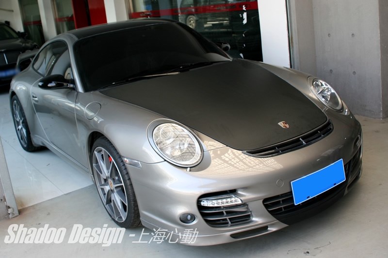 保時(shí)捷卡雷拉 改造升級(jí) 911Turbo款包圍KSG排氣