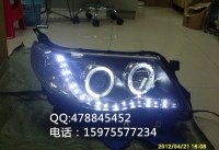斯巴魯森林人大燈總成 森林人天使眼雙光透鏡 LED淚眼大燈總成