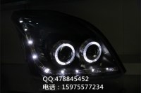 龍鼎07-10款日產(chǎn)驪威天使眼大燈總成 HID透鏡大燈帶R8淚眼