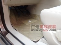 比亞迪S6腳墊/皮革凌志款，BYDS6改凌志RX350腳墊，S6腳墊購(gòu)買，專業(yè)奔越SUV外觀改裝網(wǎng)