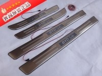 比亞迪S6門(mén)檻條/LED帶燈，BYDS6加裝迎賓踏板，S6外觀改裝圖片，S6改裝件，奔越專業(yè)改裝比亞迪S6