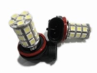 H8霧燈27頭LED霧燈長(zhǎng)亮+爆閃雙模式LED霧燈27