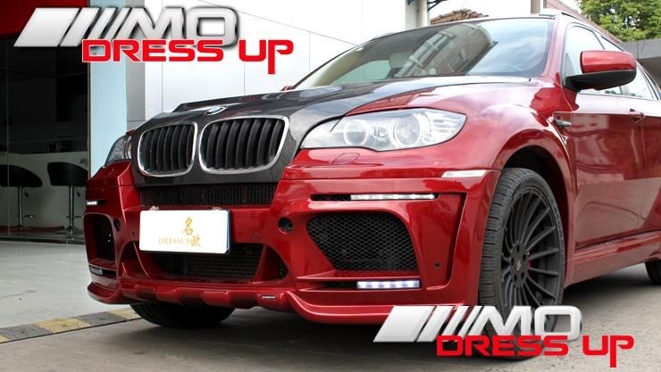 BMW寶馬E71 X6升級(jí)X6M 德國哈曼HAMANN寬體空力包圍套件