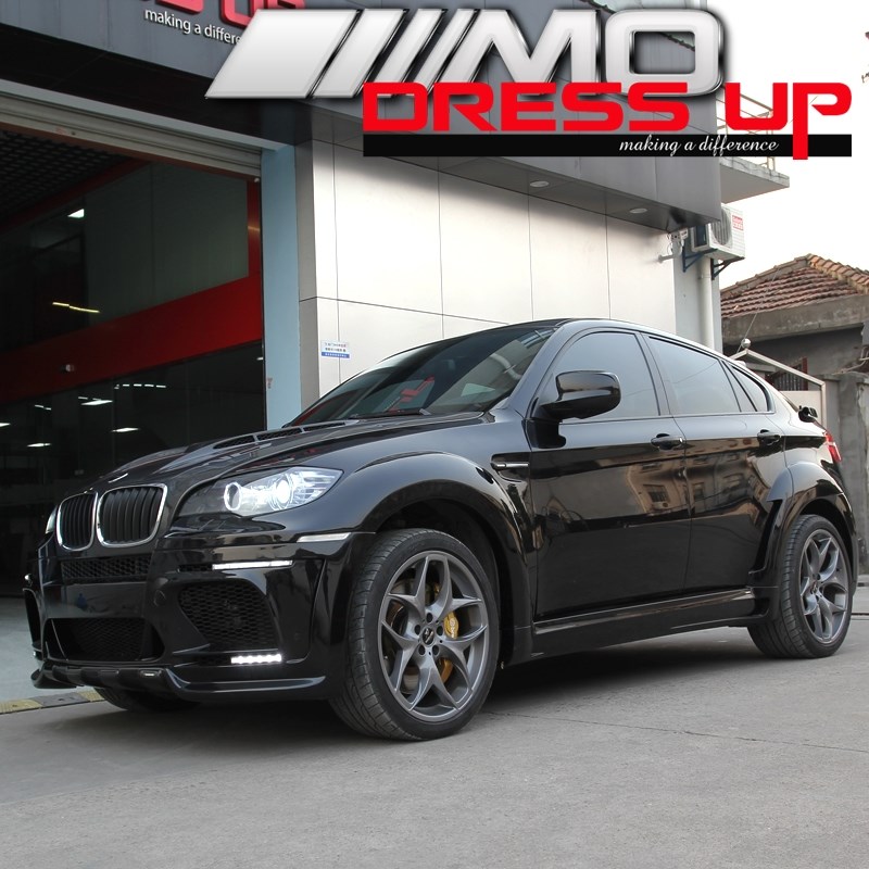 上海名歐 BMW寶馬E71 X6M HAMANN 原裝位 寬體包圍套件 排氣系統(tǒng)
