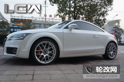 奧迪TT改裝19寸VMR-V710高亮銀輪轂