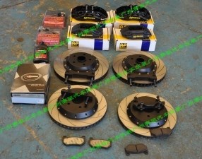 漢蘭達改裝前輪AP9040 后輪AP7600剎車套裝