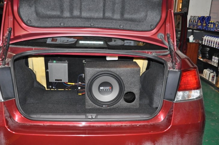 佛山朗利汽車影音--品音樂:斯巴魯 力獅再次升級汽車音響