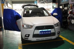 【佛山朗利汽車影音】三菱音響升級魔立方S-165兩分頻——完美提升