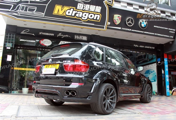 X5改裝X5M哈曼 4出排氣款包圍+VORSTEINER輪轂