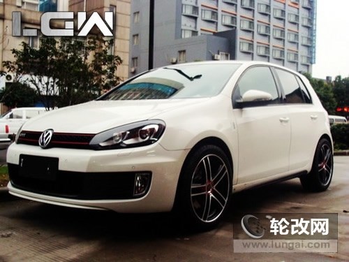 高爾夫GTI改裝18寸DATA輪轂