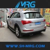 奧迪Q5改裝 Q5排氣管 奧迪Q5改裝專用排氣管 不銹鋼 中尾段原裝位