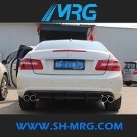 奔馳E260改裝排氣管 E260原裝位改裝排氣 E260轎跑專用排氣