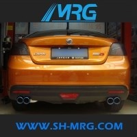 名爵6排氣管 名爵 MG6改裝 MRG 排氣管 M鼓 原裝位 雙邊四出