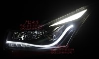 科魯茲時宇A(yù)8大燈總成 科魯茲A8帶日行燈led光導(dǎo)管雙透鏡氙氣大燈總成 科魯茲大燈總成改裝 科魯茲專車專用改裝