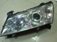 帝豪EC718改裝氙氣大燈Q5雙光透鏡電裝安定器拆車件超亮LED天使眼