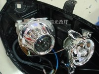 納智捷大7 LUXGEN7 SUV隨動大燈改裝氙氣Q5雙光透鏡