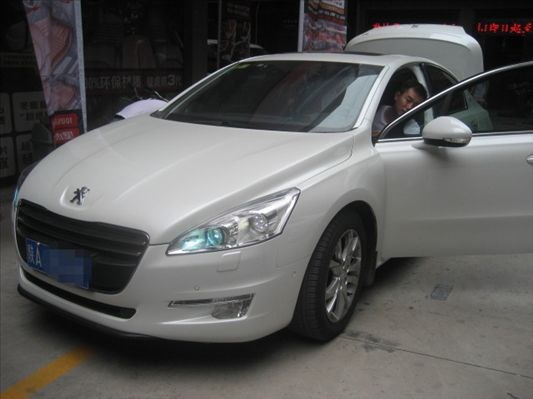 西安英皇汽車音響：標致508全車大能隔音升級