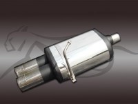 通用扁鼓烤黑款改裝排氣管F009品牌