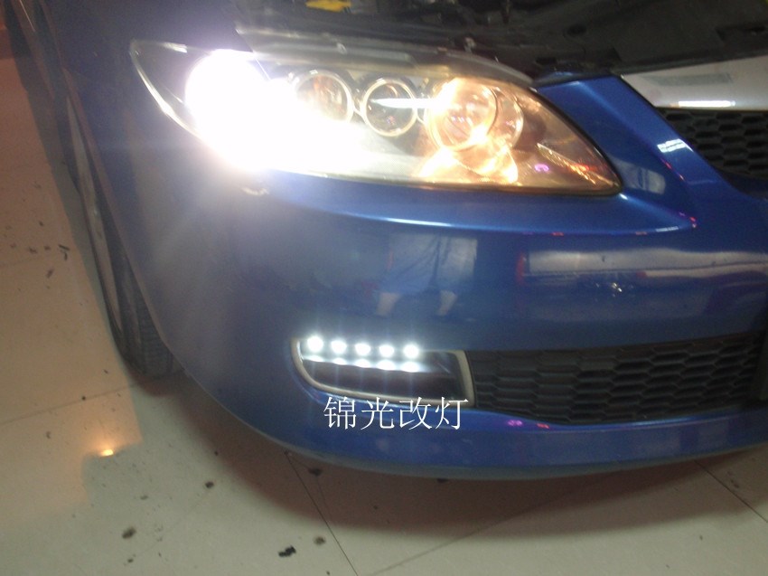 馬自達(dá)6汽車改裝氙氣大燈電裝安定器原裝博世雙光透鏡拆車件