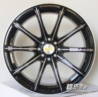 18寸8J 4*100/114.3 ET35迷你 翼搏 日系鋁合金改裝輪轂胎鈴YLX